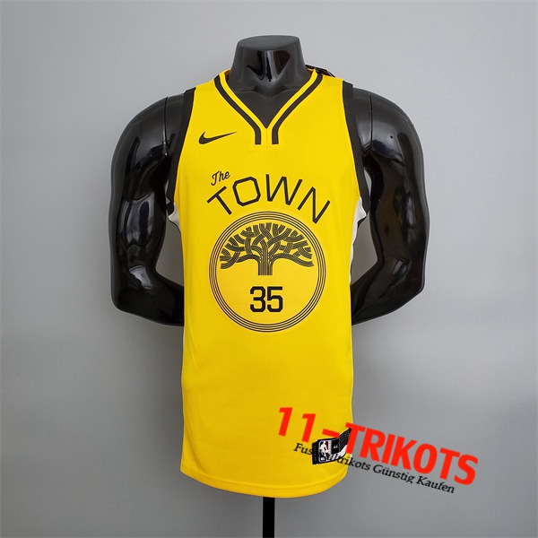 Golden State Warriors (Durant #35) NBA Trikots 2018 Bonus Edition