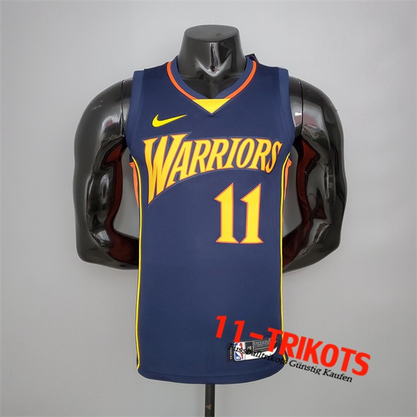 Neues Golden State Warriors (Thompson #11) NBA Trikots Schwarz