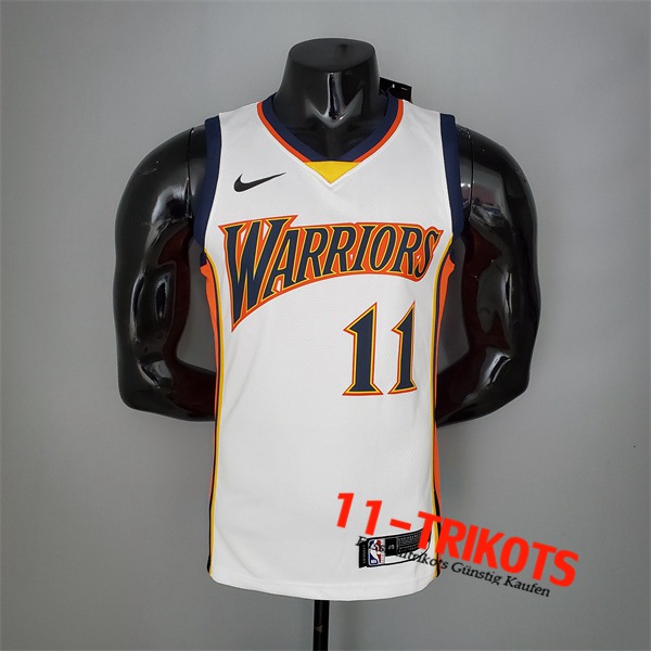 Golden State Warriors (Thompson #11) NBA Trikots Weiß Recrue