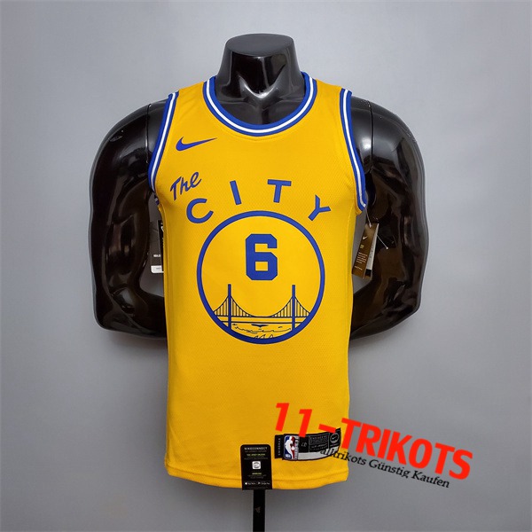 Golden State Warriors (Young #6) NBA Trikots Gelb Tram Version