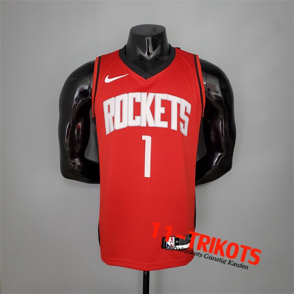 Houston Rockets (McGrady #1) NBA Trikots 2021 Rot