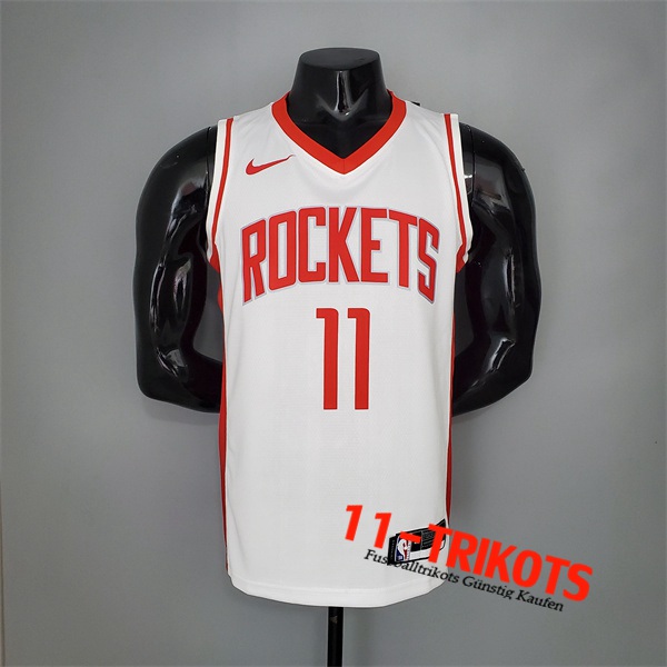 Houston Rockets (Yao #11) NBA Trikots 2021 Weiß