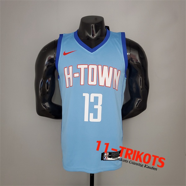 Houston Rockets (Harden #13) NBA Trikots 2021 Blau City Edition