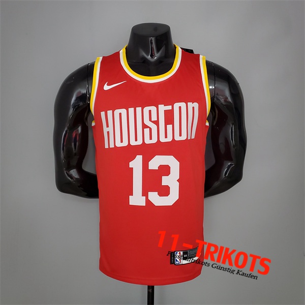 Houston Rockets (Harden #13) NBA Trikots Retro Rot