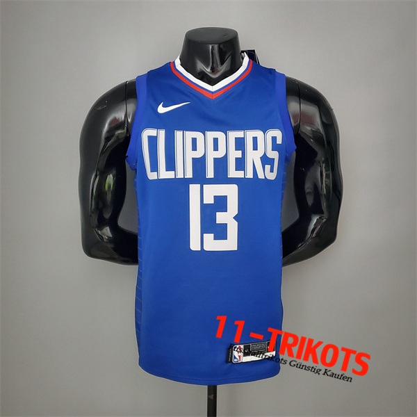 Los Angeles Clippers (George #13) NBA Trikots Blau Limited Edition