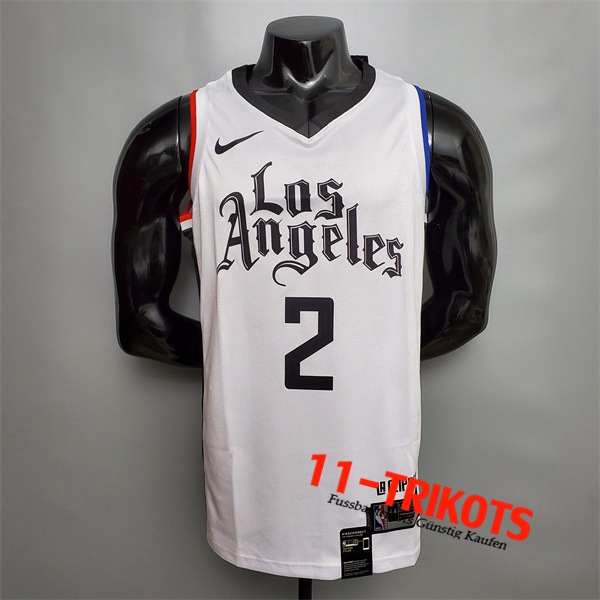 Los Angeles Clippers (Leonard #2) NBA Trikots Weiß
