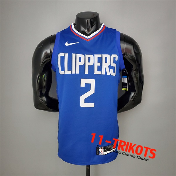 Los Angeles Clippers (Leonard #2) NBA Trikots Blau Limited Edition