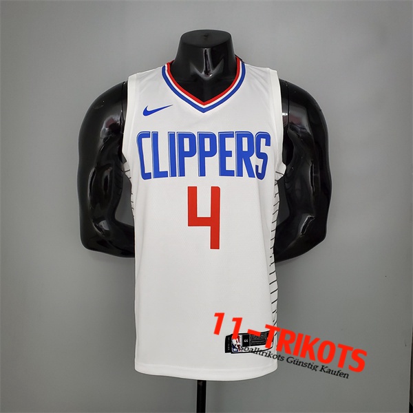 Los Angeles Clippers (Rondo #4) NBA Trikots Weiß Limited Edition