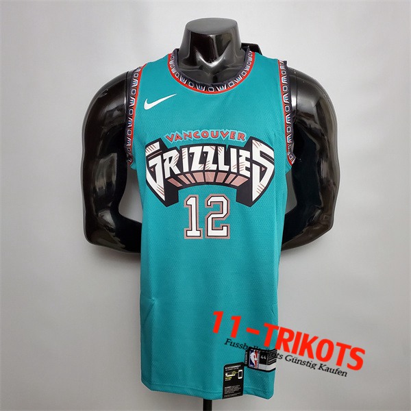 Memphis Grizzlies (Morant #12) NBA Trikots Grün