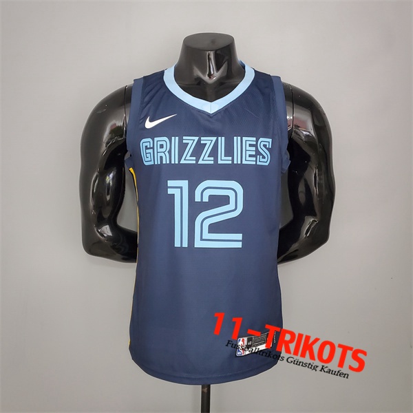 Memphis Grizzlies (Orantt #12) NBA Trikots Blau City Edition