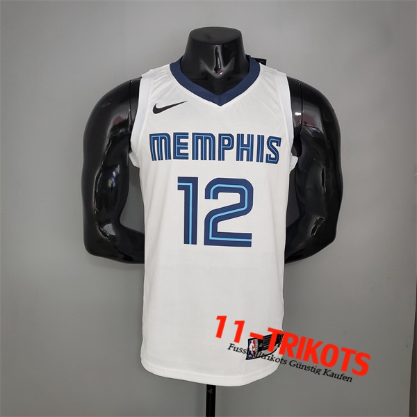 Memphis Grizzlies (Orantt #12) NBA Trikots Weiß City Edition
