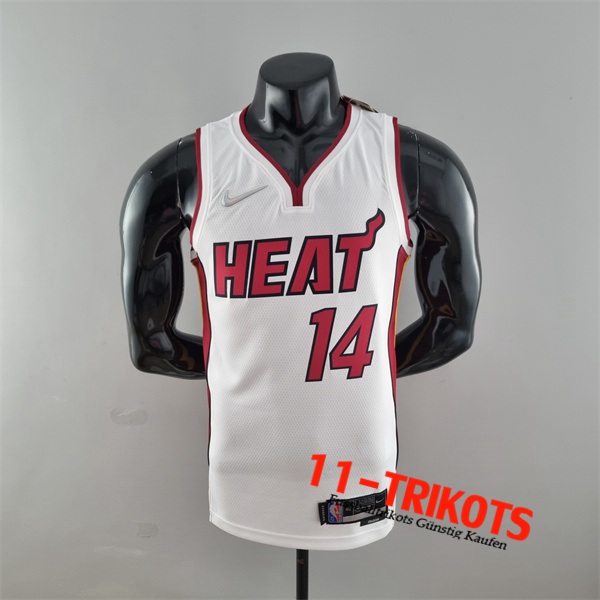 Miami Heat (Herro #14) NBA Trikots Weiß 75th Anniversary