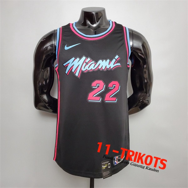 Miami Heat (Butler #22) NBA Trikots Schwarz