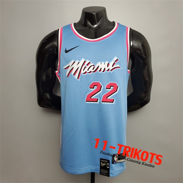 Miami Heat (Butler #22) NBA Trikots Blau