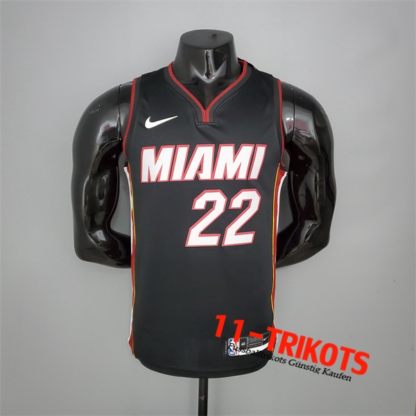 Miami Heat (Butler #22) NBA Trikots Schwarz