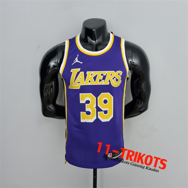 Los Angeles Lakers (Howard #39) NBA Trikots Violett 75th Anniversary