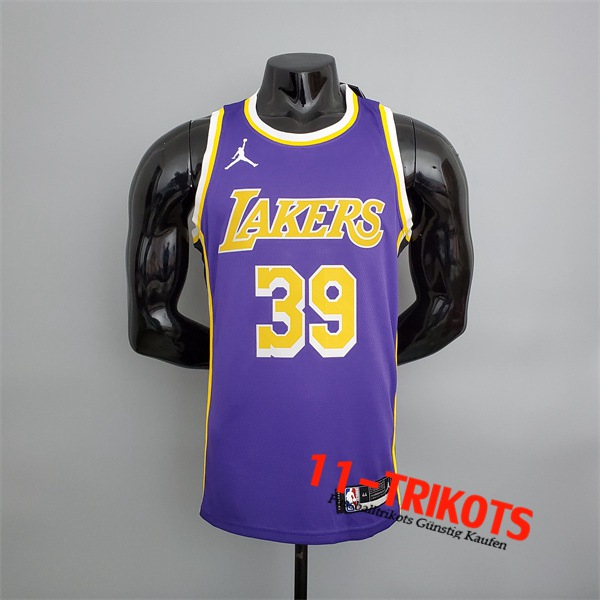 Los Angeles Lakers (Howard #39) NBA Trikots Violett Encolure Ronde