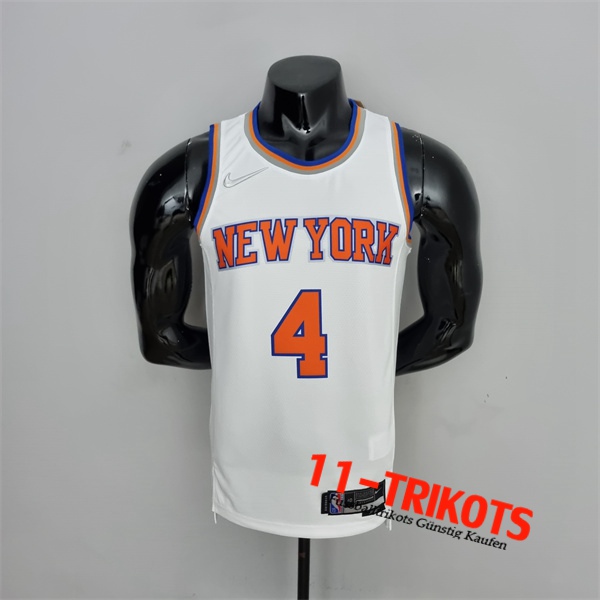 New York Knicks (Ross #4) NBA Trikots Weiß 75th Anniversary