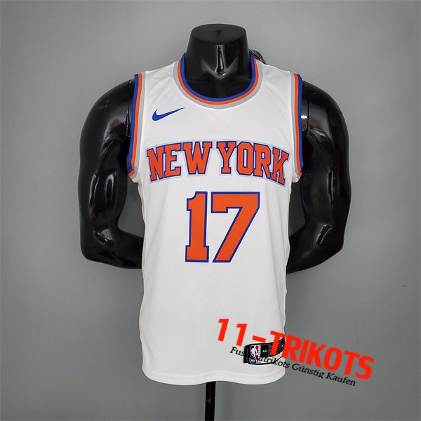 New York Knicks (Lin #17) NBA Trikots 2021 Weiß