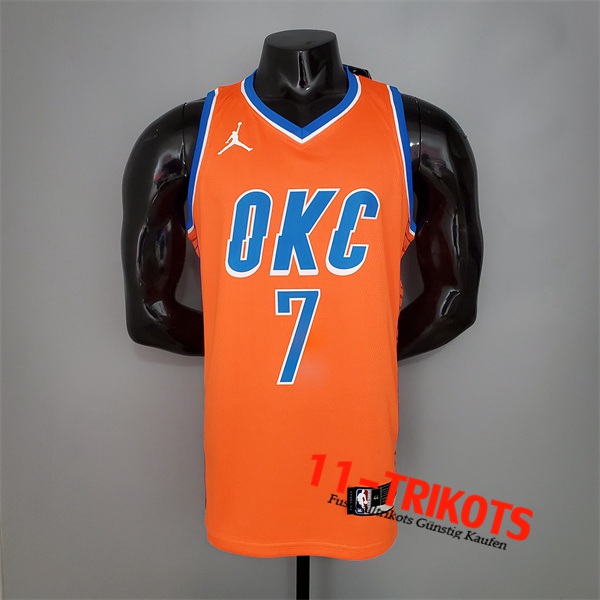 Oklahoma City Thunder (Anthony #7) NBA Trikots Orange Jordan