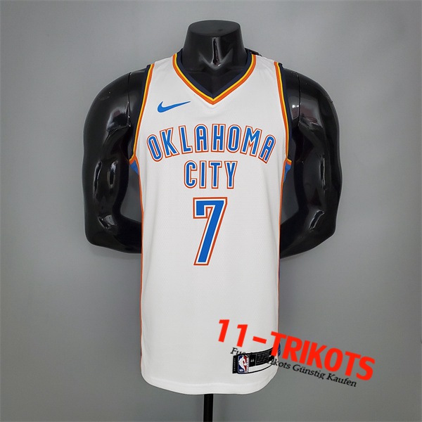 Oklahoma City Thunder (Anthony #7) NBA Trikots Weiß