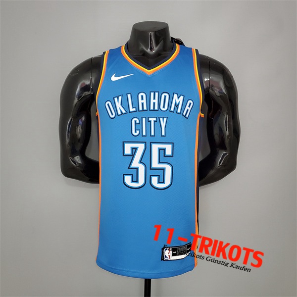 Oklahoma City Thunder (Durant #35) NBA Trikots Blau