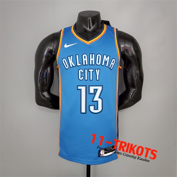 Oklahoma City Thunder (Harden #13) NBA Trikots Blau