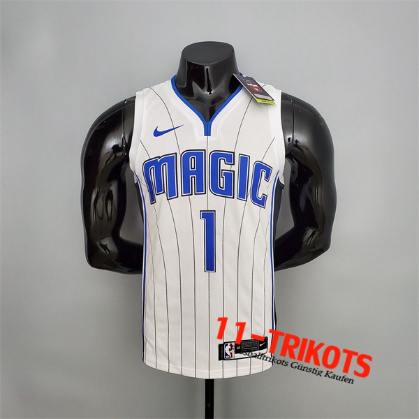 Orlando Magic (McGrady #1) NBA Trikots Weiß