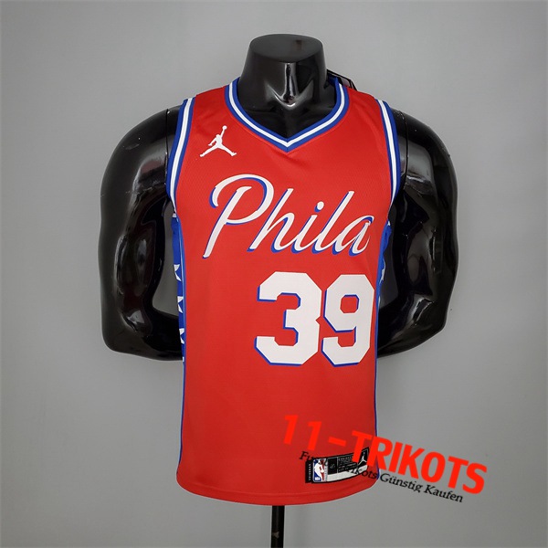 Philadelphia 76ers (Howard #39) NBA Trikots 2021 Rot Jordan Themed