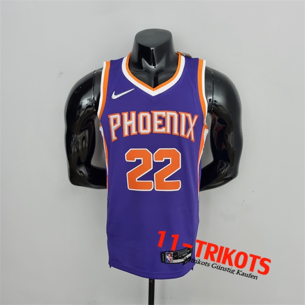 Phoenix Suns (Ayton #22) NBA Trikots Violett 75th Anniversary