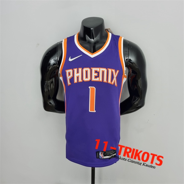 Phoenix Suns (Booker #1) NBA Trikots Violett 75th Anniversary