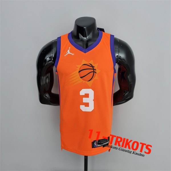 Phoenix Suns (Paul #3) NBA Trikots Orange 75th Anniversary Jordan Theme
