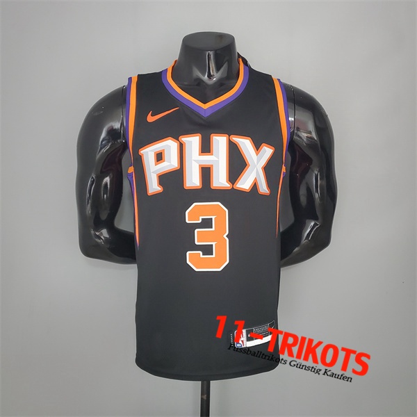 Phoenix Suns (Paul #3) NBA Trikots 2021 Schwarz