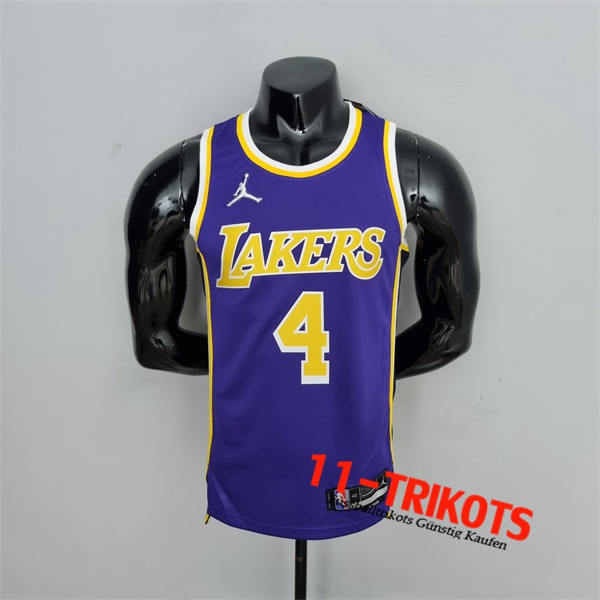Los Angeles Lakers (Rondo #4) NBA Trikots Violett 75th Anniversary