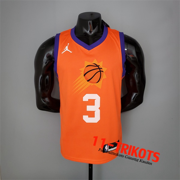 Phoenix Suns (Paul #3) NBA Trikots 2021 Orange Jordan Theme