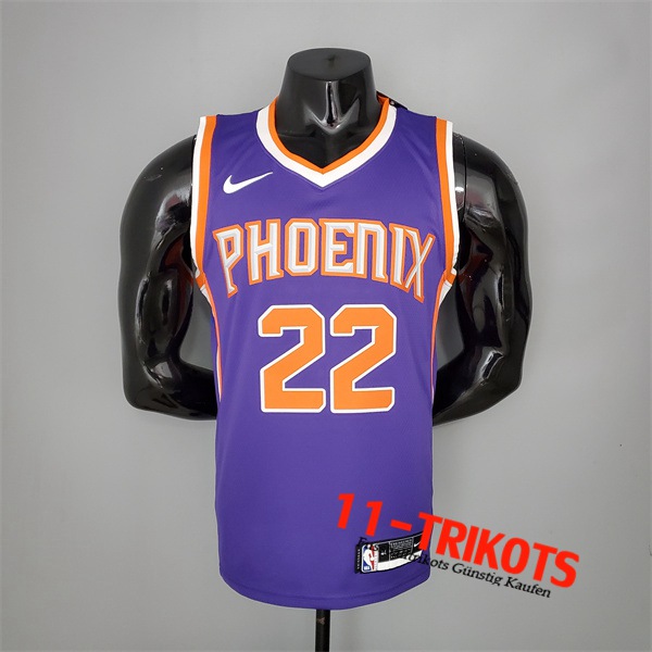 Phoenix Suns (Ayton #22) NBA Trikots Violett
