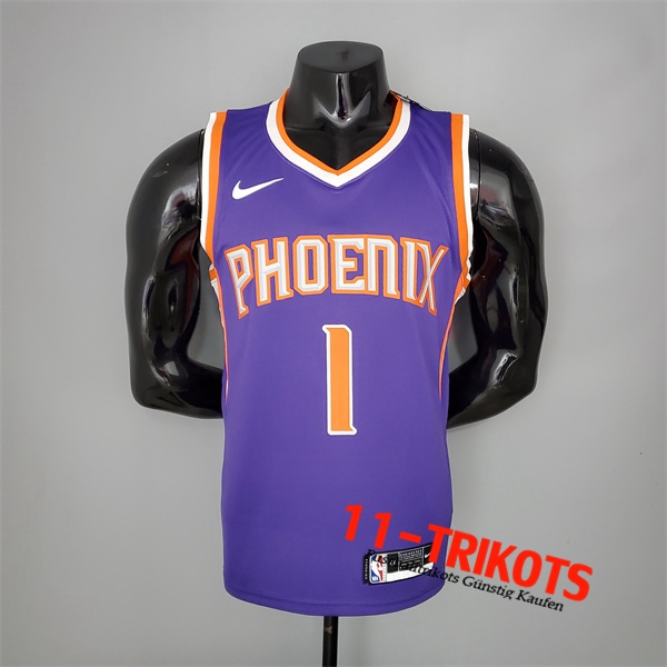 Phoenix Suns (Booker #1) NBA Trikots Violett