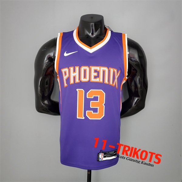 Phoenix Suns (Nash #13) NBA Trikots Violett