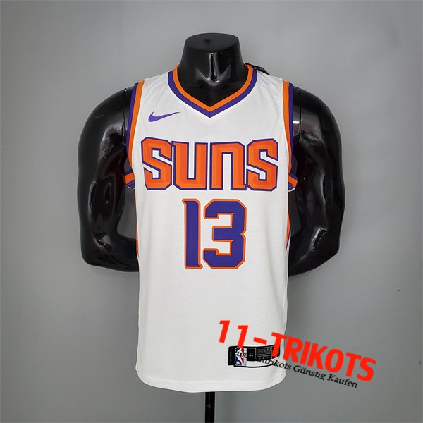 Phoenix Suns (Nash #13) NBA Trikots Weiß