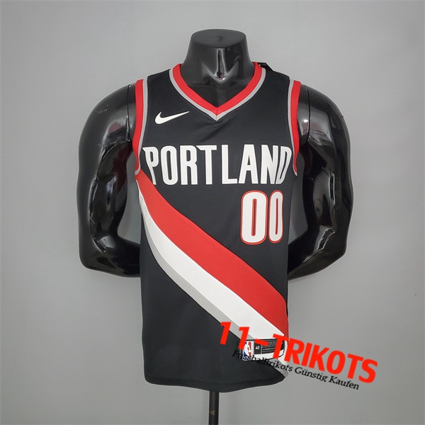 Portland Trail Blazers (Anthony #00) 2021 NBA Heimtrikot Schwarz