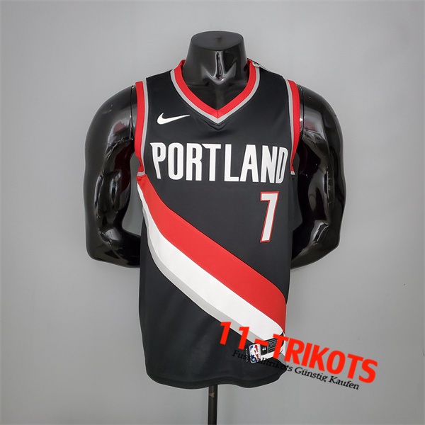 Portland Trail Blazers (Roy #7) NBA 2021 Heimtrikot Schwarz