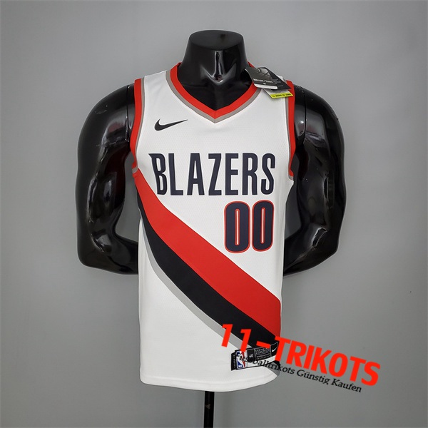 Portland Trail Blazers (Anthony #00) NBA Trikots 2021 Heimtrikot Schwarz