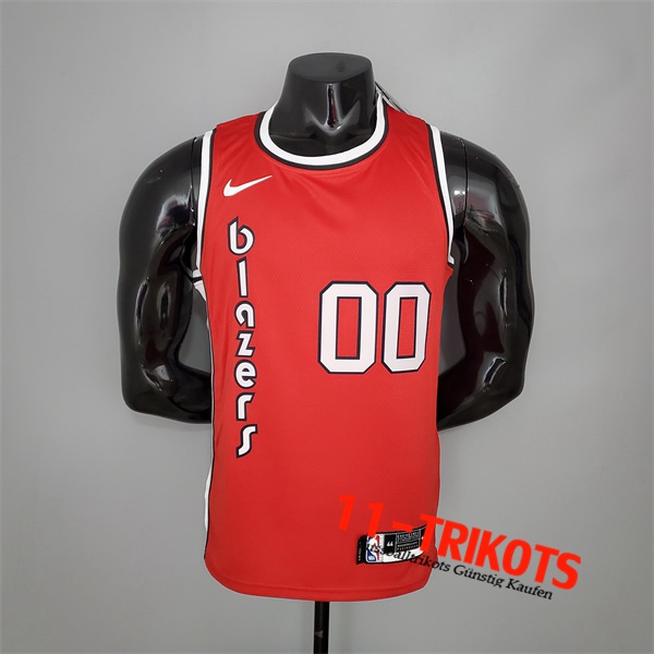 Portland Trail Blazers (Anthony #00) NBA Trikots Retro Rot