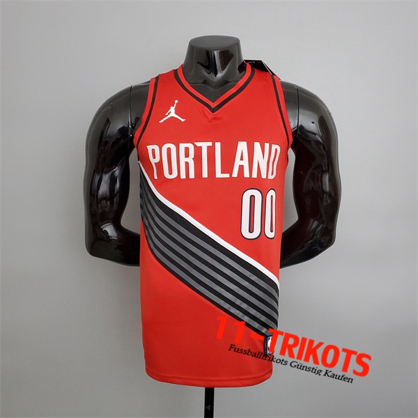 Portland Trail Blazers (Anthony #00) NBA Trikots Rot Jordan Style