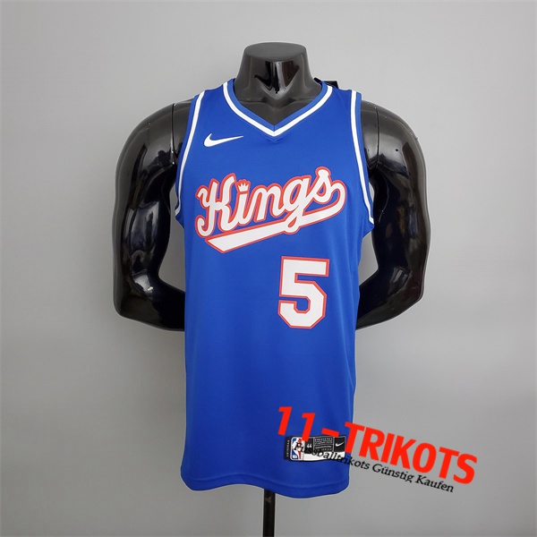 Sacramento Kings (Fox #5) NBA Trikots Blau