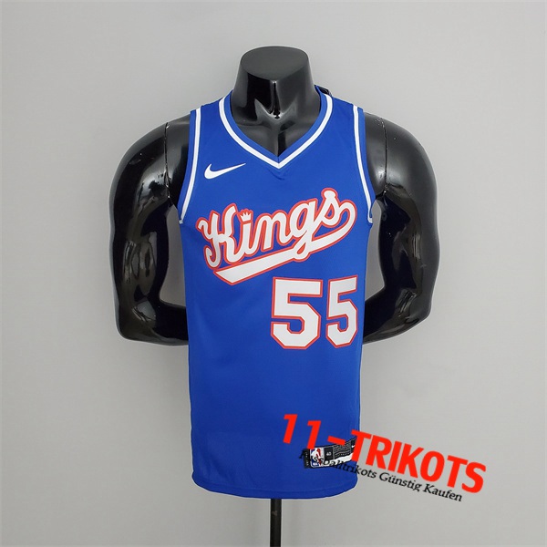 Sacramento Kings (Williams #55) NBA Trikots Blau City Edition