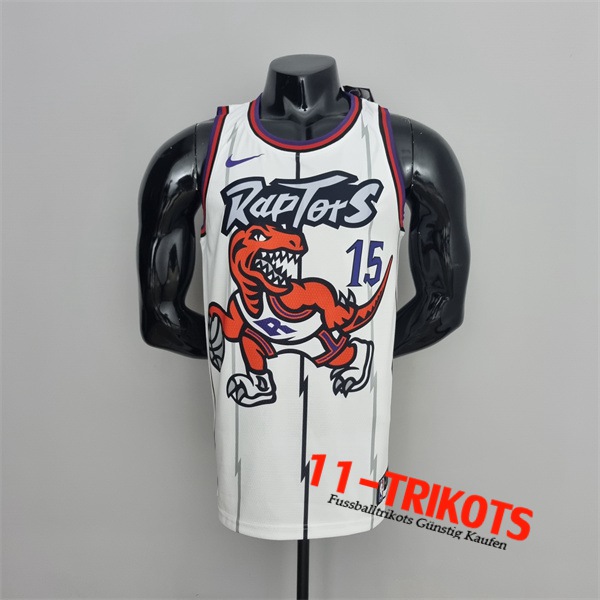 Toronto Raptors (Carter #15) NBA Trikots Weiß