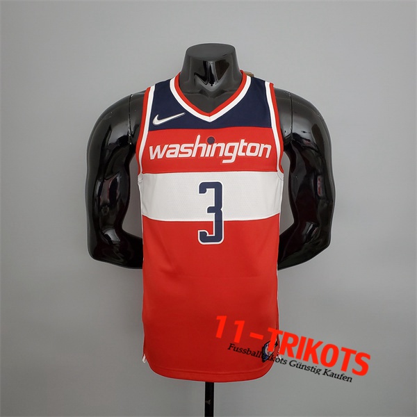 Washington Wizards (Beal #3) NBA Trikots Rot/Weiß/Blau 75th Anniversary