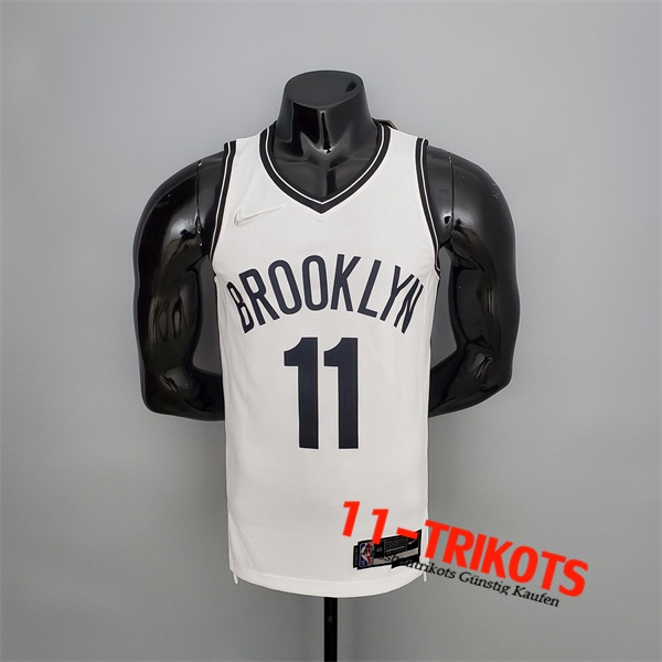 Brooklyn Nets (Irving #11) NBA Trikots Weiß 75th Anniversary
