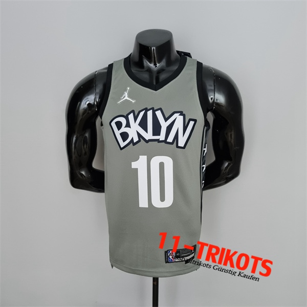 Brooklyn Nets (Simmons #10) NBA Trikots Grau 75th Anniversary City Edition